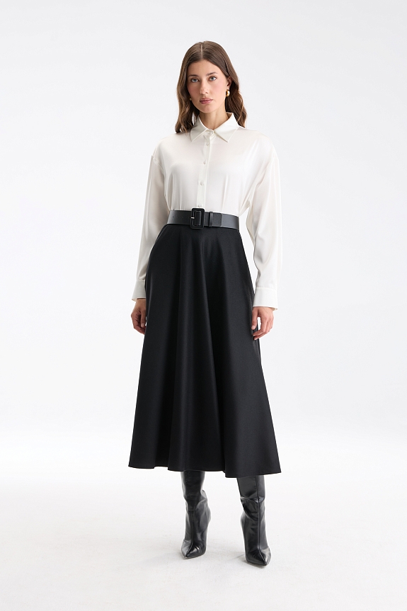 юбка - колокол с кантом - юбки - Макухин